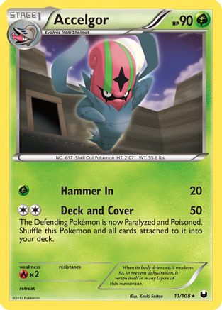 Accelgor (11/108) [Dark Explorers] - Rare
