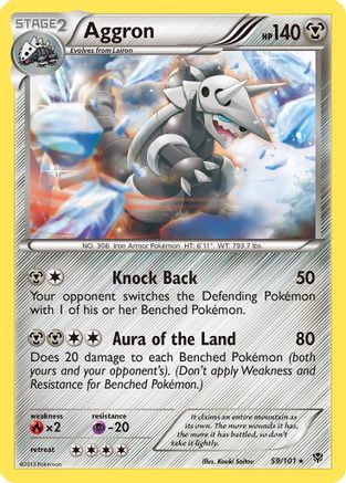 Aggron (59/101) [Plasma Blast] Reverse Holofoil - Rare