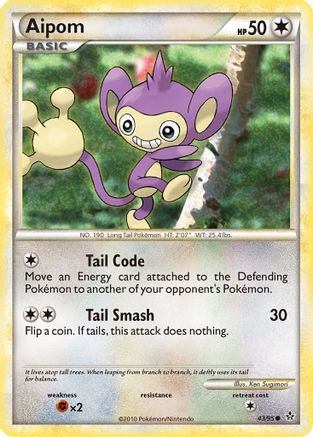 Aipom (43/95) [Unleashed] - Common