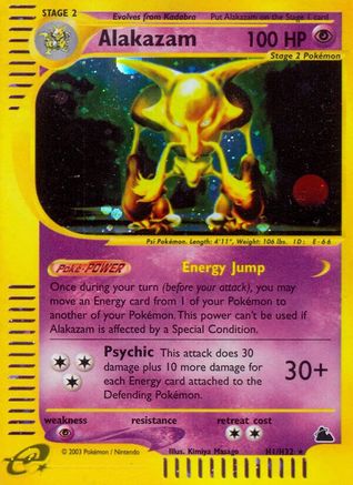 Alakazam (H1) (H1/144) [Skyridge] Holofoil - Holo Rare