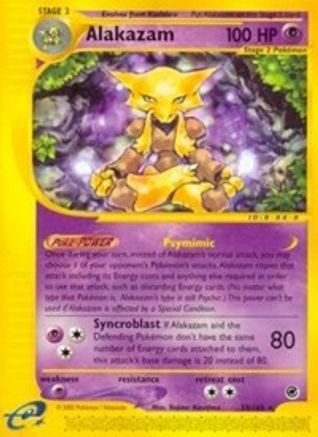 Alakazam (033/165) [Expedition] Reverse Holofoil - Rare