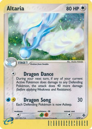Altaria (2/97) [Dragon] Reverse Holofoil - Holo Rare