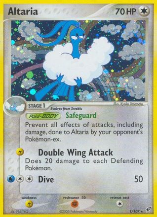 Altaria (1/107) [Deoxys] Reverse Holofoil - Holo Rare