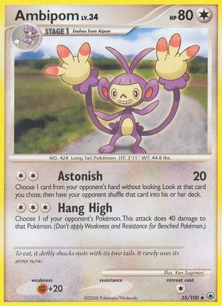 Ambipom (035/100) [Majestic Dawn] - Uncommon