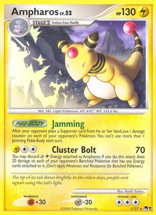 Ampharos (1/017) [POP Series 7] - Rare