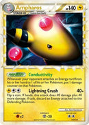 Ampharos (Prime) (105/123) [HeartGold SoulSilver] Holofoil - Ultra Rare