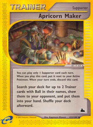 Apricorn Maker (121/144) [Skyridge] Reverse Holofoil - Uncommon