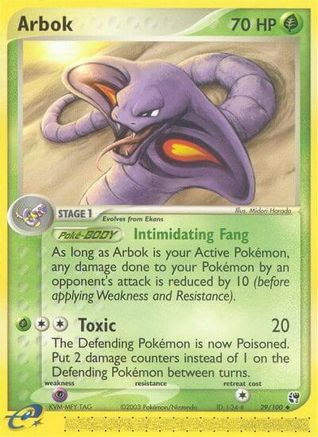 Arbok (29/100) [Sandstorm] - Uncommon