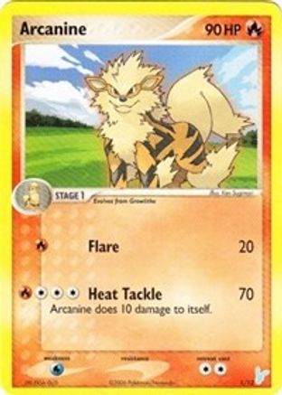 Arcanine (1/12) [EX Trainer Kit 2 Plusle & Minun] - Common