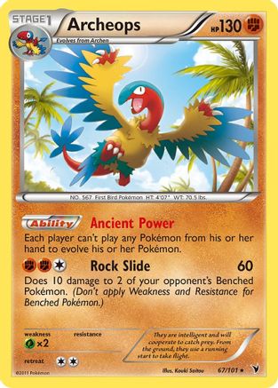 Archeops (67/101) [Noble Victories] - Rare