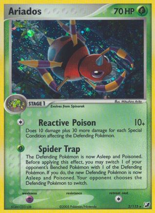 Ariados (2/115) [Unseen Forces] Holofoil - Holo Rare