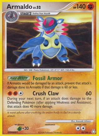 Armaldo (18/146) [Legends Awakened] Reverse Holofoil - Rare