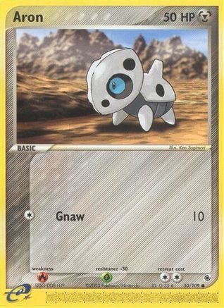 Aron (50/109) [Ruby and Sapphire] Reverse Holofoil - Common