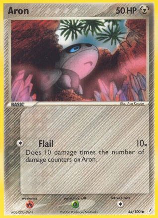 Aron (044/100) [Crystal Guardians] Reverse Holofoil - Common
