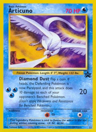 Articuno (022/53) [WoTC Promo] - Promo