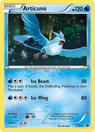 Articuno (027/99) [Next Destinies] Reverse Holofoil - Holo Rare