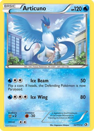 Articuno (032/113) [Legendary Treasures] Holofoil - Holo Rare