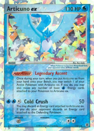 Articuno ex (114/112) [FireRed & LeafGreen] - Secret Rare