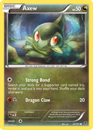 Axew (067/101) [Plasma Blast] - Common