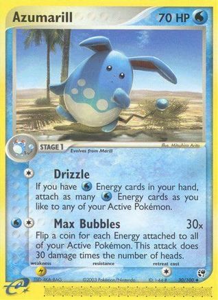 Azumarill (30/100) [Sandstorm] Reverse Holofoil - Uncommon