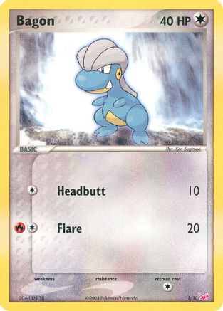 Bagon (1/10) [EX Trainer Kit 1 Latias & Latios] - Common