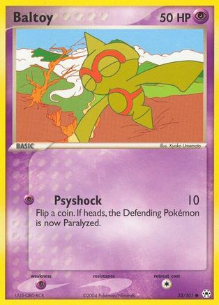 Baltoy (52/101) [Hidden Legends] Reverse Holofoil - Common