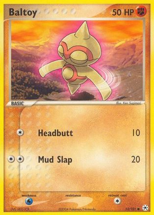 Baltoy (53/101) [Hidden Legends] Reverse Holofoil - Common