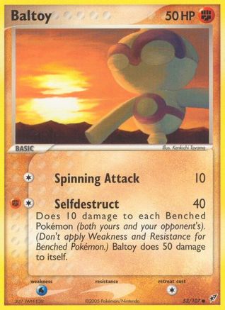 Baltoy (53/107) [Deoxys] - Common