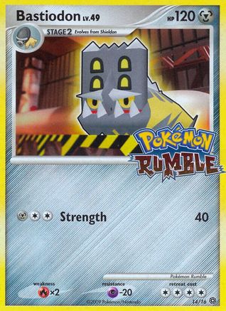 Bastiodon (14/16) [Rumble] - Promo