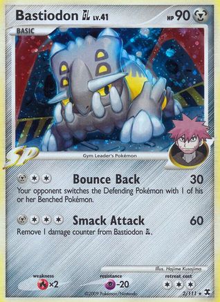 Bastiodon GL (2/111) [Rising Rivals] Reverse Holofoil - Holo Rare