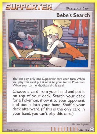 Bebe's Search (109/123) [Mysterious Treasures] - Uncommon