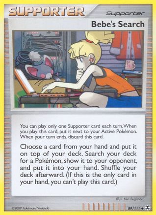 Bebe's Search (089/111) [Rising Rivals] - Uncommon