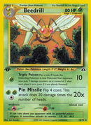 Beedrill (018/75) [Neo Discovery] 1st Edition - Rare
