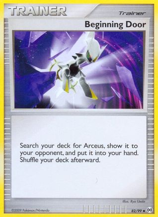 Beginning Door (082/99) [Arceus] - Uncommon