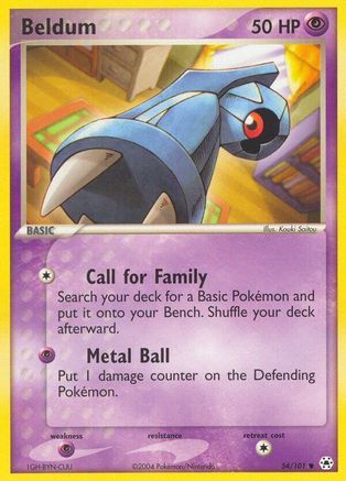 Beldum (054/101) [Hidden Legends] Reverse Holofoil - Common