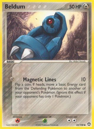 Beldum (45/108) [Power Keepers] Reverse Holofoil - Common
