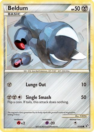 Beldum (43/90) [Undaunted] Reverse Holofoil - Common