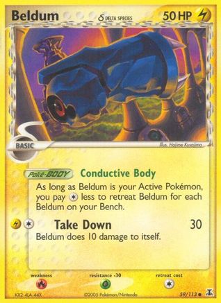 Beldum (Delta Species) (059/113) [Delta Species] Reverse Holofoil - Common