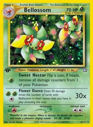 Bellossom (003/111) [Neo Genesis] 1st Edition Holofoil - Holo Rare