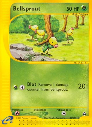 Bellsprout (45/147) [Aquapolis] - Uncommon