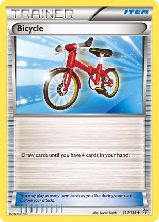Bicycle (117/135) [Plasma Storm] Reverse Holofoil - Uncommon