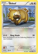 Bidoof (106/124) [Dragons Exalted] Reverse Holofoil - Common