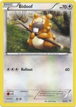 Bidoof (29/39) [Kalos Starter Set] - Common