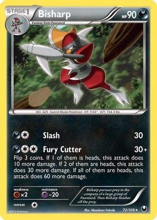 Bisharp (72/108) [Dark Explorers] - Rare