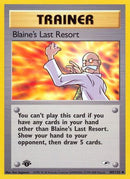 Blaine's Last Resort (105/132) [Gym Heroes] 1st Edition - Uncommon
