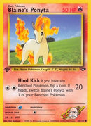 Blaine's Ponyta (064/132) [Gym Challenge] 1st Edition - Common