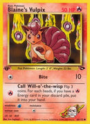 Blaine's Vulpix (066/132) [Gym Challenge] 1st Edition - Common