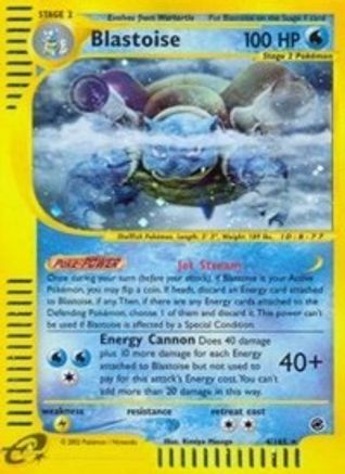 Blastoise (4/165) [Expedition] Holofoil - Holo Rare