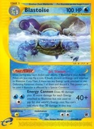 Blastoise (37/165) [Expedition] - Rare