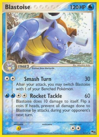 Blastoise (1/17) [POP Series 3] Holofoil - Rare
